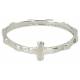 Bague dizainier argent rhodié taille 61