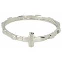 Bague dizainier argent rhodié taille 61