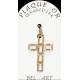 Croix Plaqué-Or - 27 X 17 mm
