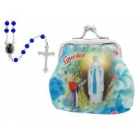 Etui + Chapelet - Apparition Lourdes