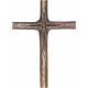 Croix Murale 11,5 X 8,5 Cm Bronze