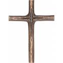 Croix Murale 11,5 X 8,5 Cm Bronze