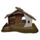 Eenvoudige lege kerststal (50x30x28cm) 