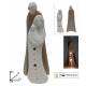 Beeld Heilige Familie 25 cm met licht 