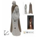Beeld Heilige Familie 25 cm met licht 