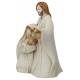 Nativité en albâtre décorée 9.5 x 7 x 4.5 cm