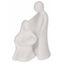 Sainte Famille en porcelaine 8 cm