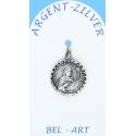 Médaille Argent - Ste Rita - 16 mm