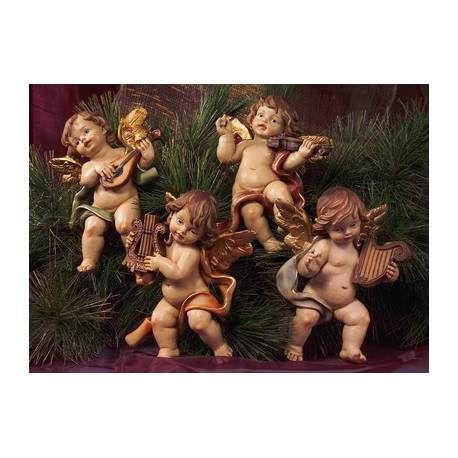 Engel 17 cm om te hangen 4 / set 