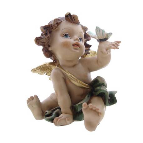 Ange + colombe 8 cm 4 / set