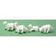 Mouton 4 Cm X 3 Cm Pr Creche 12 Cm