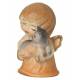 Ange avec chat - 4 cm couleur