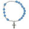 Bracelet sur élastique Alguemarine / Mars