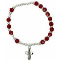 Armband op elastiek Granaat / Januari 