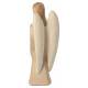Ange avec coeur en bois sculpté 9 cm