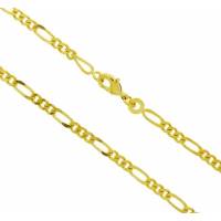 Figaro 50cm+Mousqueton - Plaqué-Or