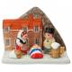 Kerststal Aardewerk - "Crèche du monde" Ch'ti 