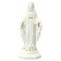 Statue 20 cm - Albâtre + Or - Miraculeuse