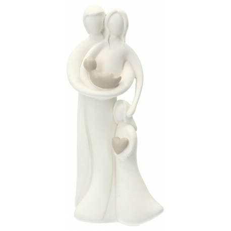 H familie 20 cm - imitatie porselein 