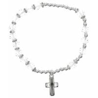 Bracelet sur élastique Diamant / April