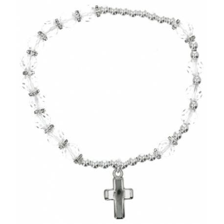 Bracelet sur élastique Diamant / April