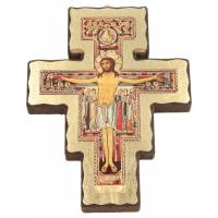 Croix St Damien - 23 X 17 cm