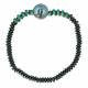 Bracelet sur élastique - Bois + hématite