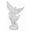 Statue 17 cm - Albâtre - St Michel