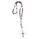 Chapelet Murano multicolore