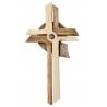 Croix Murale 20 Cm 2 Tons bois