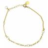 Bracelet en argent avec perles