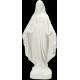 Statue Miraculeuse 30 cm en résine blanche