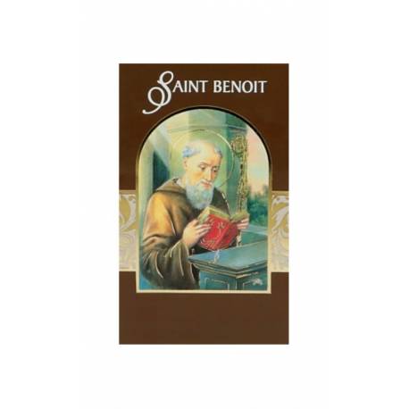 Dubbel Prentje H Benedictus 13 X 8 Cm - Franse Tekst 