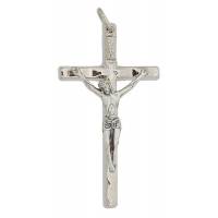 Croix 38 mm Métal nickelé