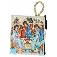 Rozenkranszakje - 6.6 X 7.2 cm - Drievuldigheid 