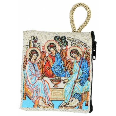 Rozenkranszakje - 6.6 X 7.2 cm - Drievuldigheid 