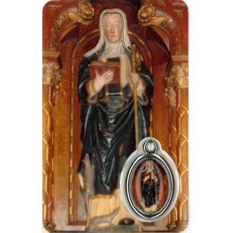 Kaart-Med-Gebed - H Gertrudis - FR 