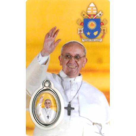 Kaart-Med-Gebed - Paus Franciscus - IT 