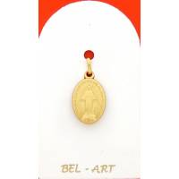 Médaille Or 9 Crts - Miraculeuse - 15 mm