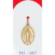 Medaille Goud 9K - Wonderbare - 21 mm 