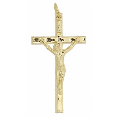 Croix 38 mm Métal doré