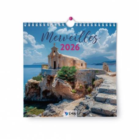 Calendrier 2026 - Merveilles
