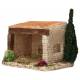 Decor voor santons de Provence Huisje met boom 15 x 10 x 14 cm 