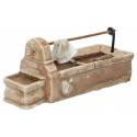 Decor voor santons de Provence Wasplaats - 11x6 cm 
