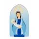 Wandbeeld Maria met Kind blauw 13,5 cm 