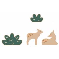 Biche en Faon Box + Craft Box 14x15.5 cm 