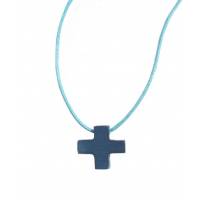 Blue getint hangers kruisen 15 mm 