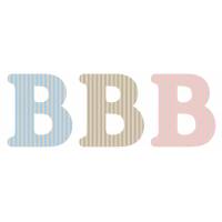 Letter B x3pcs. Hoogte 5,5 cm 