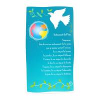 Gebedsinstrument van vrede 8,5x15 cm 