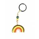 Porte Clé Arc en Ciel Longueur totale 12cm